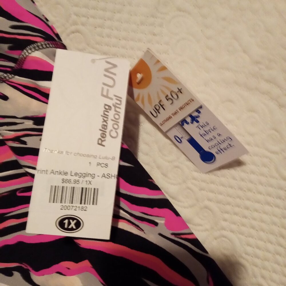 LuLu-B Ankle Leggings - 1X - NWT - Picture 3 of 5